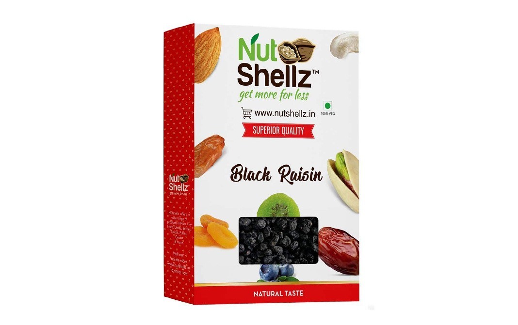 Nutshellz Black Raisin    Box  900 grams